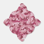 Roze camouflage bedankdoosjes (Uitgevouwen)