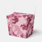 Roze camouflage bedankdoosjes (Voorkant Zijde)