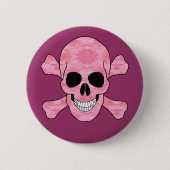 Roze Camouflage Button (Voorkant)