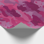 Roze Camouflage Cadeaupapier (Hoek)