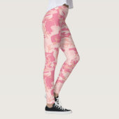 Roze Camouflage. Camo je Leggings (Rechts)