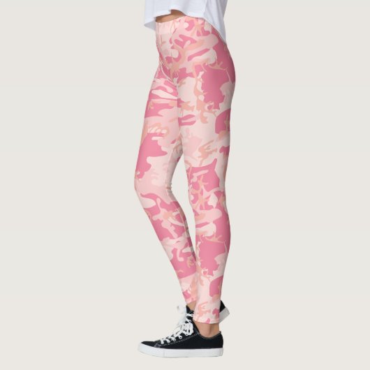 Roze Camouflage. Camo je Leggings (Links)