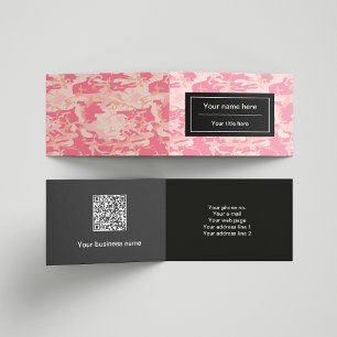 Roze Camouflage, Camouflage, Militair, Leger Visitekaartje