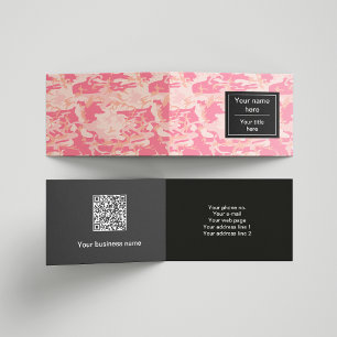 Roze Camouflage, Camouflage, Militair, Leger Visitekaartje