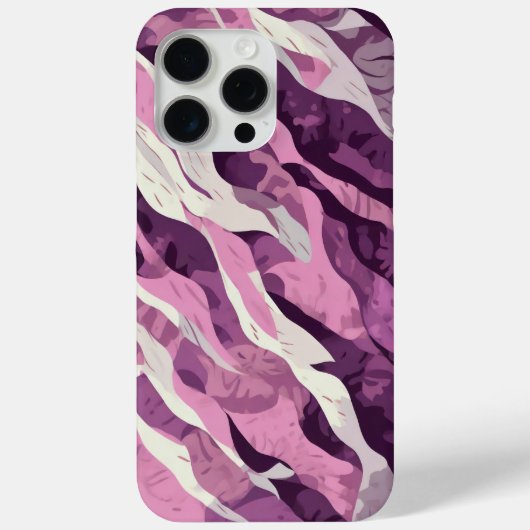 Roze camouflage Case-Mate iPhone case (Achterkant)