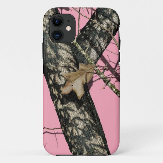 Roze Camouflage Case-Mate iPhone Case (Achterkant)