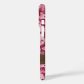 Roze camouflage Case-Mate iPhone case (Achterkant / Links)