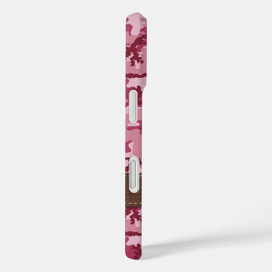 Roze camouflage Case-Mate iPhone case (Achterkant / Rechts)