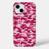 Roze Camouflage Case-Mate iPhone Case (Achterkant)