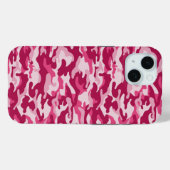 Roze Camouflage Case-Mate iPhone Case (Achterkant (horizontaal))