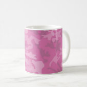 Roze Camouflage CUP Koffiemok (Voorkant rechts)