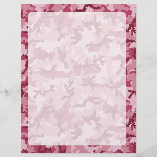 Roze camouflage flyer (Achterkant)