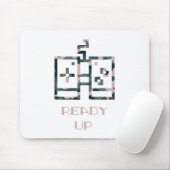 Roze Camouflage Game Controller klaar voor gamer Muismat (Met muis)