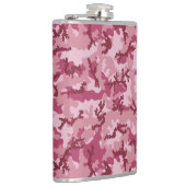 Roze camouflage heupfles (Rechts)
