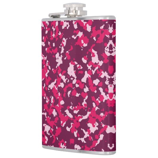 Roze Camouflage Heupfles (Links)