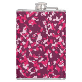 Roze Camouflage Heupfles (Achterkant)