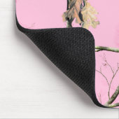 Roze Camouflage Hunting Girl - Echte Muismat (Hoek)