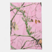 Roze Camouflage jager keukendoek Theedoek (Verticaal)