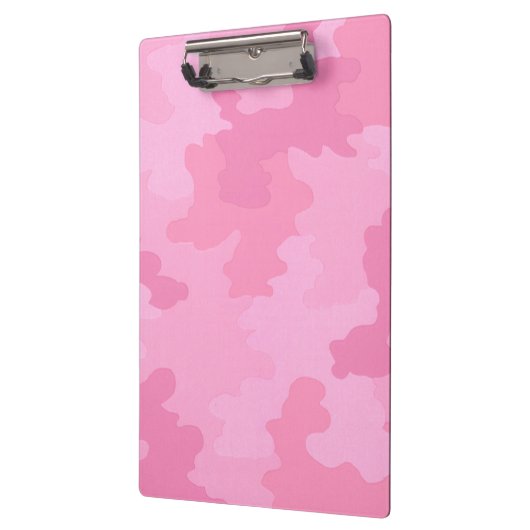 Roze Camouflage Klembord (Links)