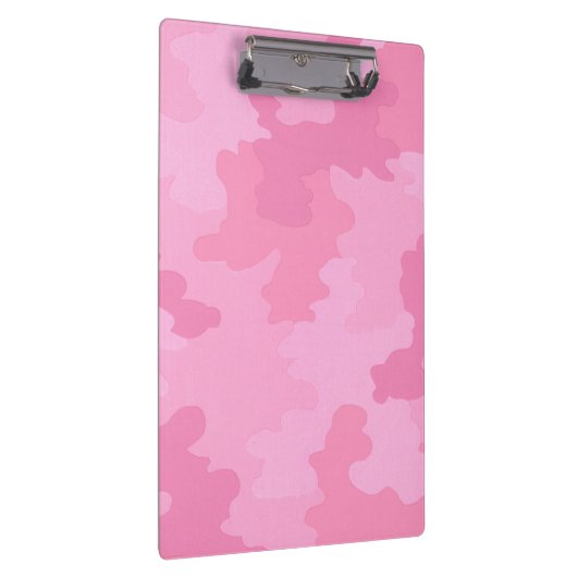Roze Camouflage Klembord (Rechts)