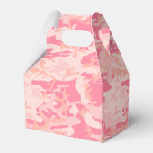 Roze camouflage, leger, leger bedankdoosjes (Voorkant Zijde)
