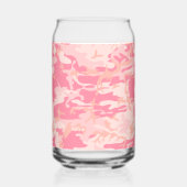 Roze camouflage, leger, leger blikvorm glas (Links)