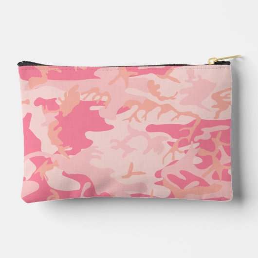 Roze camouflage, leger, leger etui (Achterkant)