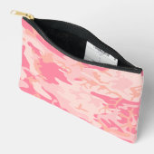 Roze camouflage, leger, leger etui (Open)