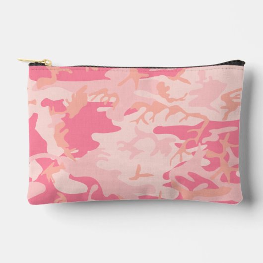 Roze camouflage, leger, leger etui (Voorkant)