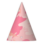 Roze camouflage, leger, leger feesthoedjes (Links)