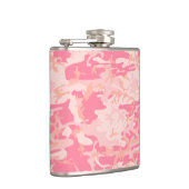 Roze camouflage, leger, leger heupfles (Rechts)