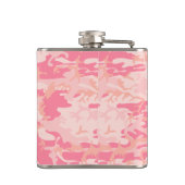 Roze camouflage, leger, leger heupfles (Achterkant)