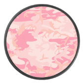 Roze camouflage, leger, leger hockey puck (Voorkant)