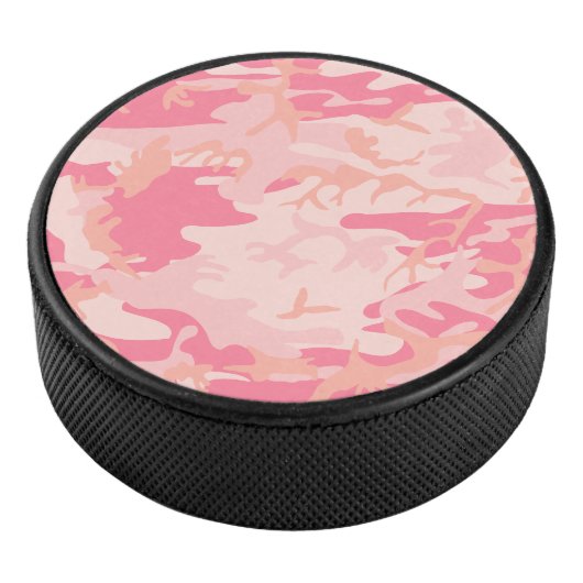 Roze camouflage, leger, leger hockey puck (3/4)