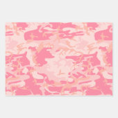 Roze camouflage, leger, leger inpakpapier vel (Voorkant 2)