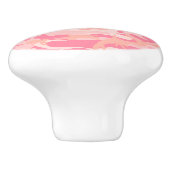 Roze camouflage, leger, leger keramische knop (Zijkant)