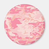 Roze camouflage, leger, leger magneet (Voorkant)