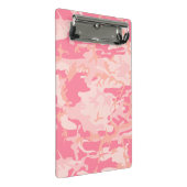 Roze camouflage, leger, leger mini klembord (Schuin)
