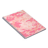 Roze camouflage, leger, leger notitieboek (Rechterzijde)