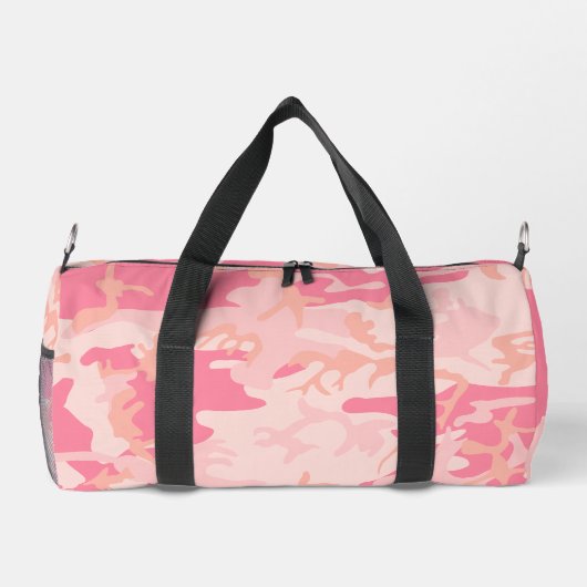 Roze camouflage, leger, leger plunjezak (Achterkant)