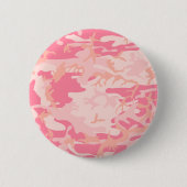 Roze camouflage, leger, leger ronde button 5,7 cm (Voorkant)