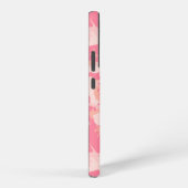 Roze camouflage, leger, leger samsung galaxy hoesje (Rechterkant)