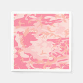 Roze camouflage, leger, leger servet (Voorkant)
