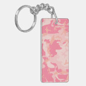 Roze camouflage, leger, leger sleutelhanger (Voorkant Links)