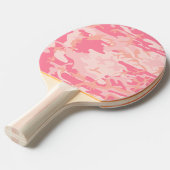 Roze camouflage, leger, leger tafeltennisbatje (Voorkant Gekanteld)