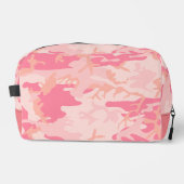 Roze camouflage, leger, leger toilettasje (Voorkant)