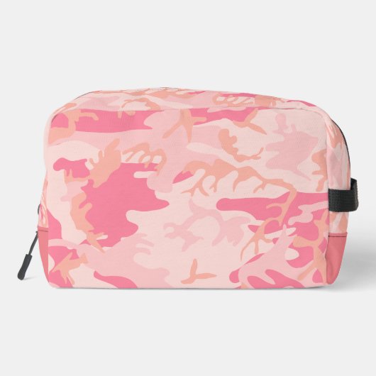 Roze camouflage, leger, leger toilettasje (Achterkant)