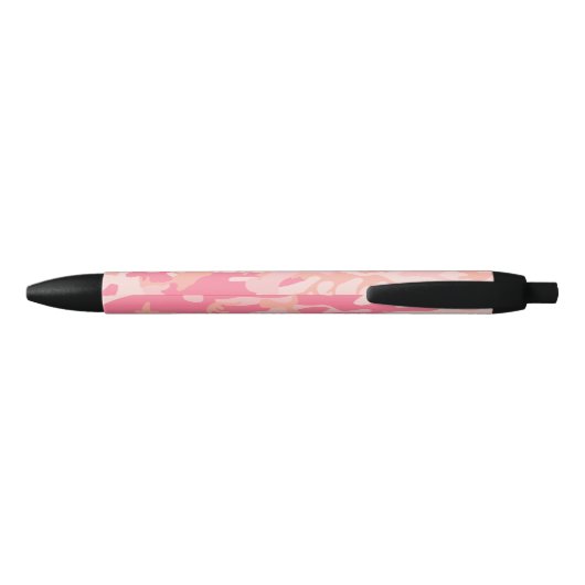 Roze camouflage, leger, leger zwarte inkt pen (Achterkant)