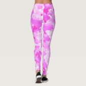 Roze Camouflage Leggings (Achterkant)