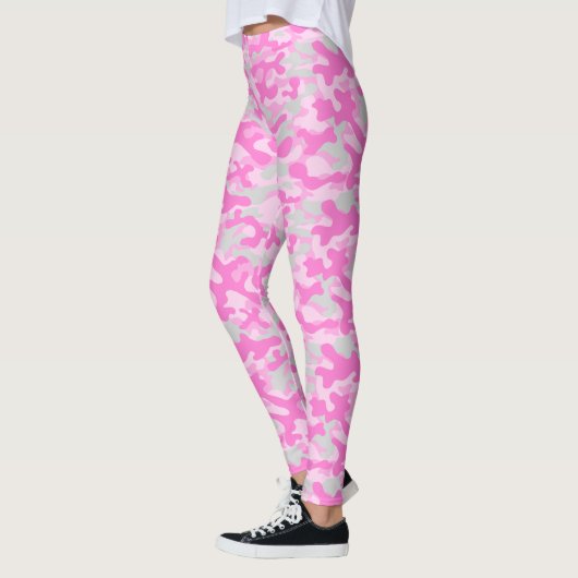 Roze Camouflage Leggings (Links)